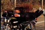 TEHLİKELİ MOTOSİKLET SÜRÜCÜSÜNE 19 BİN LİRA CEZA