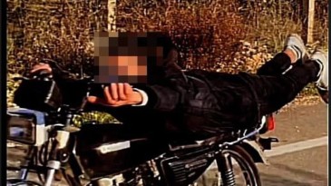 TEHLİKELİ MOTOSİKLET SÜRÜCÜSÜNE 19 BİN LİRA CEZA