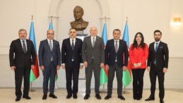 REKTÖR YASIM’DAN AZERBAYCAN BÜYÜKELÇİSİNE ZİYARET